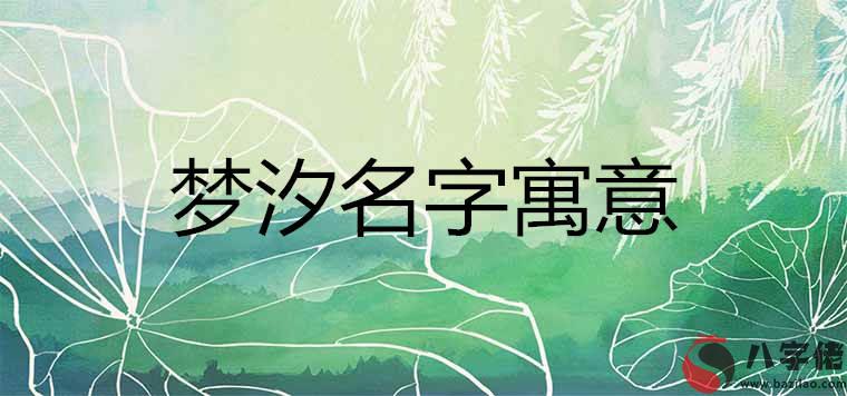 夢汐名字的寓意好不好 帶汐字唯美的女孩取名