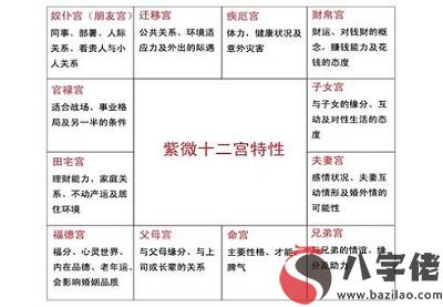 紫微星排盤武曲星和貪狼星在遷移是什么意思？
