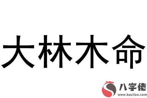 1988年大林木命和什么命最配？