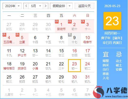 2020年農歷閏四月的節氣,2020閏四月會不會下雨？(圖文)